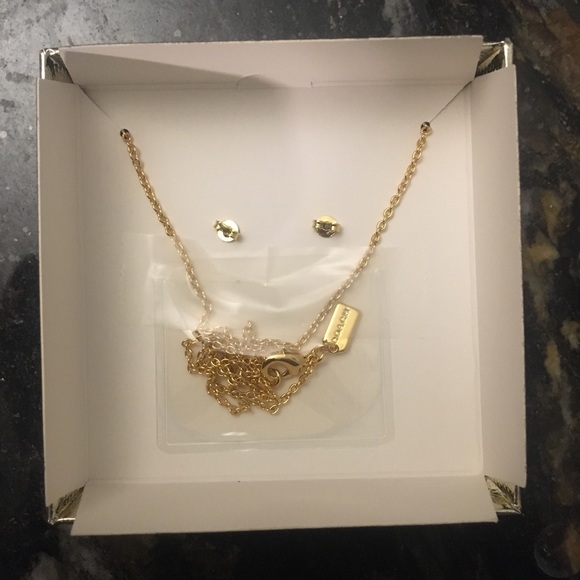 💝COLLECTOR Coach Rainbow Necklace & Earring Set! - Picture 6 of 6